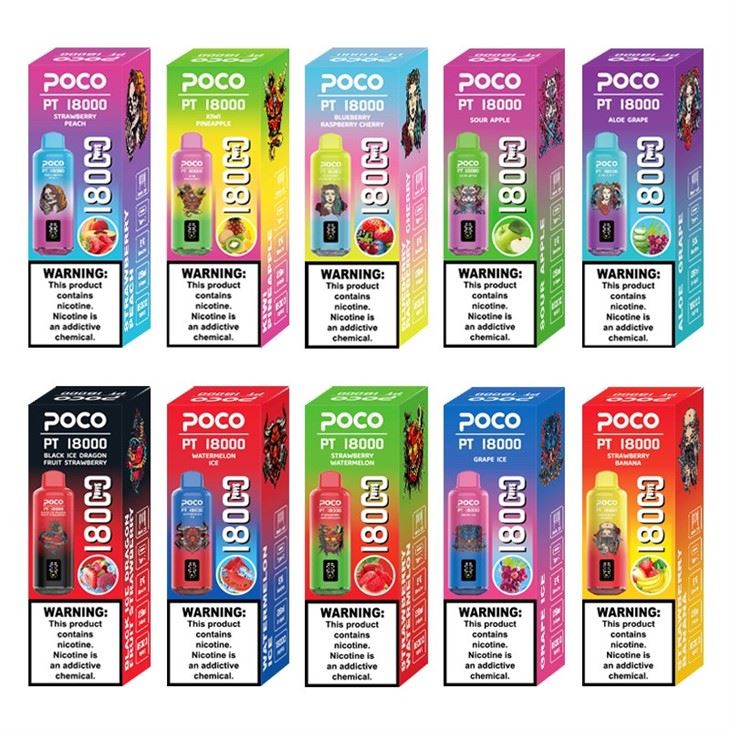 Poco PT18000 Disposable Vape factory