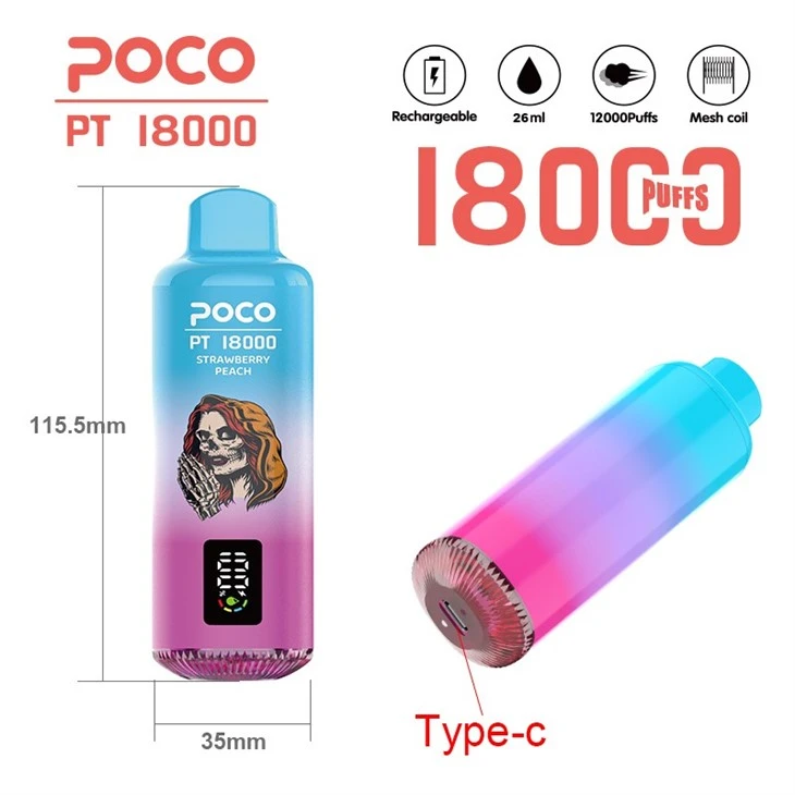 Poco PT18000 Disposable Vape high quality