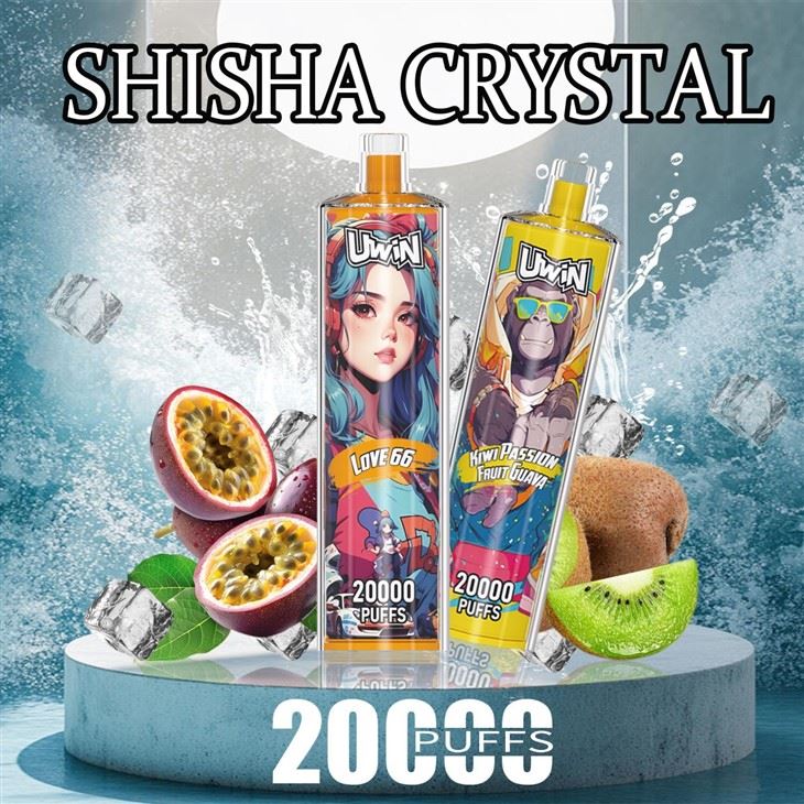 Uwin SHISHA HOOKAH Crystal 20k Puffs best